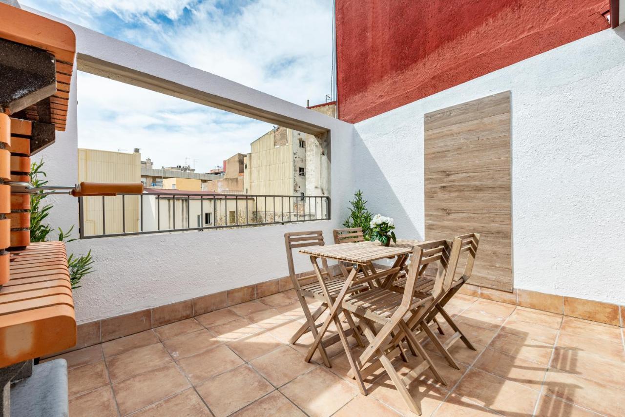 塔拉戈纳Atico Duplex Con Barbacoa Y Terraza En Barri Port Maritim公寓 外观 照片