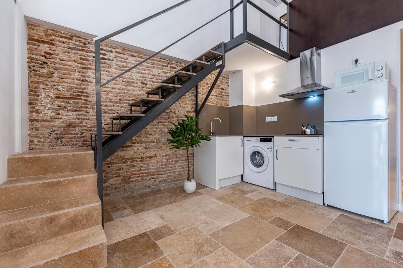 塔拉戈纳Atico Duplex Con Barbacoa Y Terraza En Barri Port Maritim公寓 外观 照片